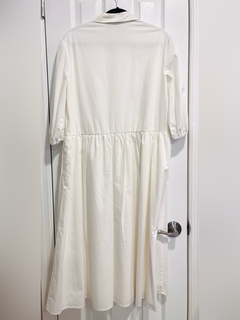 Mare Mare x Anthropologie White Poplin Oversized Shirt Dress Size XS - Picture 7 of 7